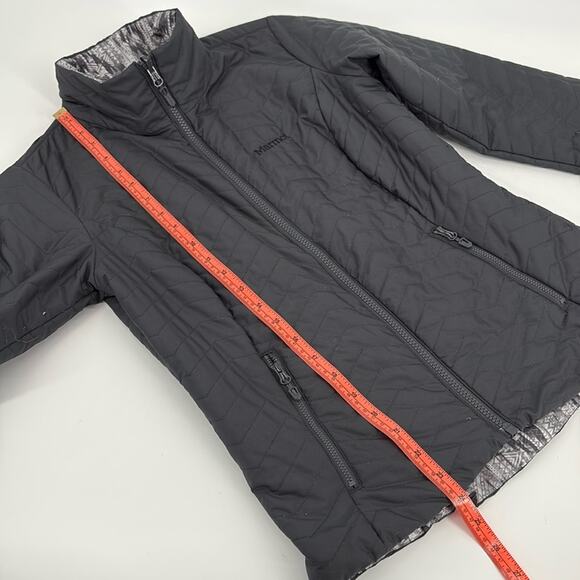 Marmot Women’s Lightweight Gray Reversible Zip Up Quilted Jacket Size XS - Picture 11 of 16